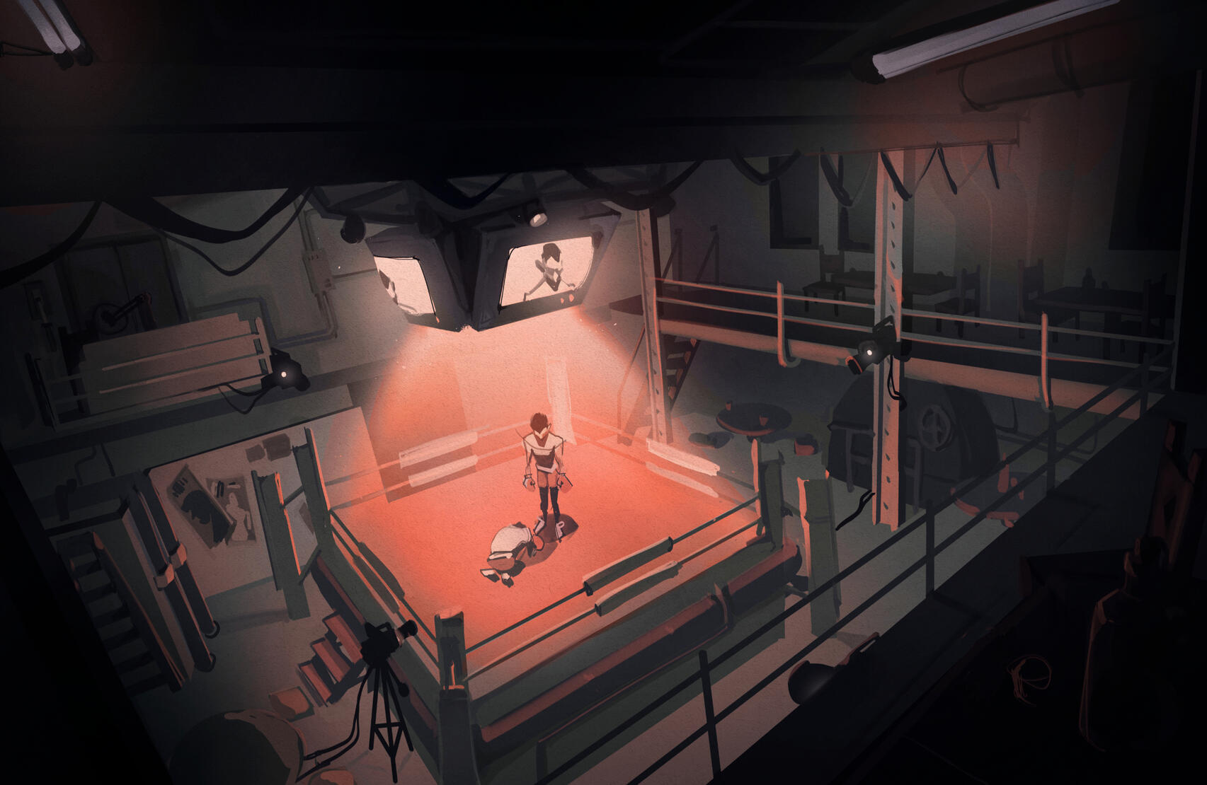 Boxing Ring [see the process here]