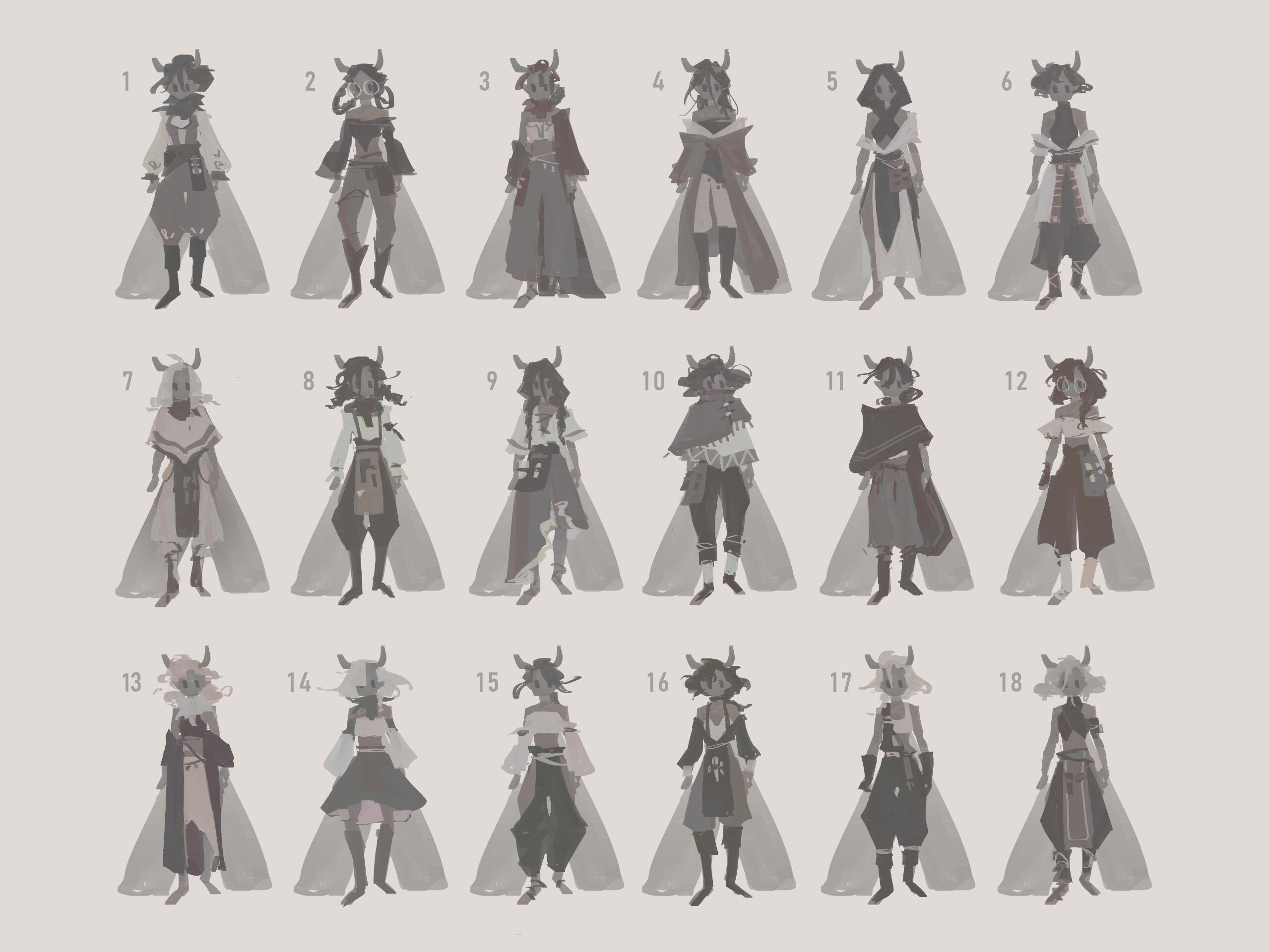 Character concepts