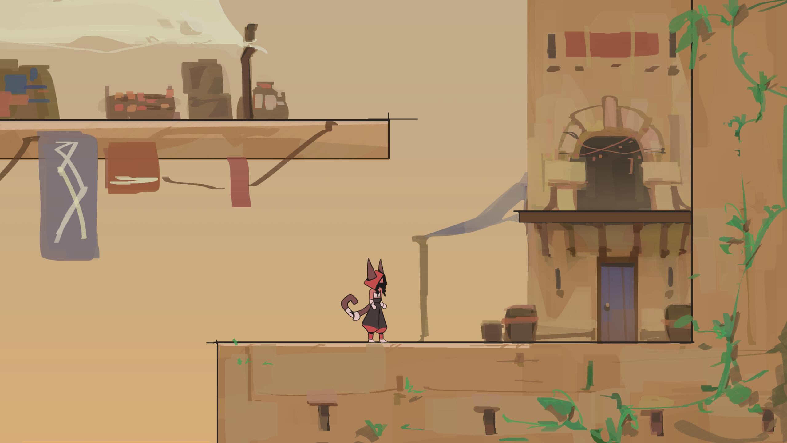 Environment paint-over concept