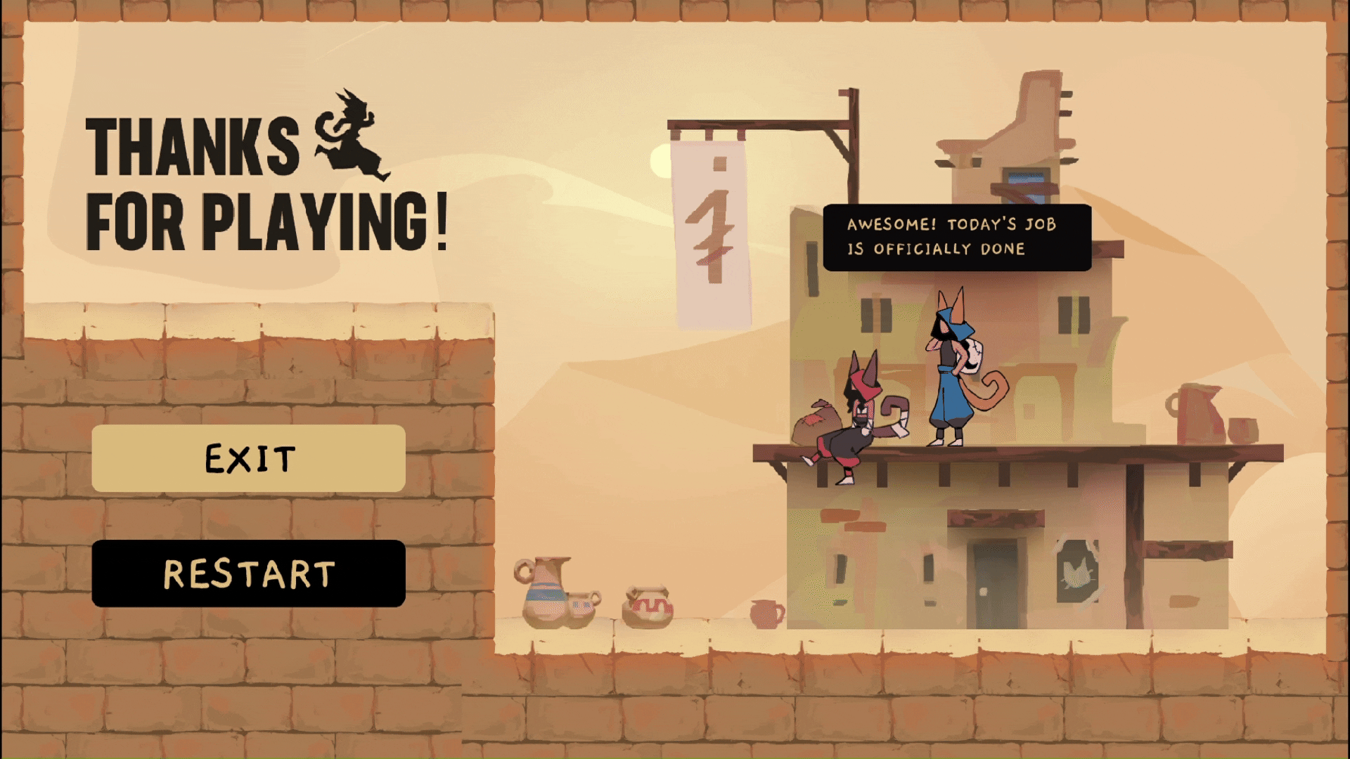 End screen